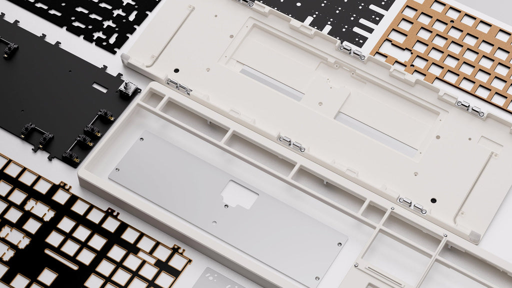 Chilkey ND104 CNC Aluminum Hotswap Wireless RGB Keyboard