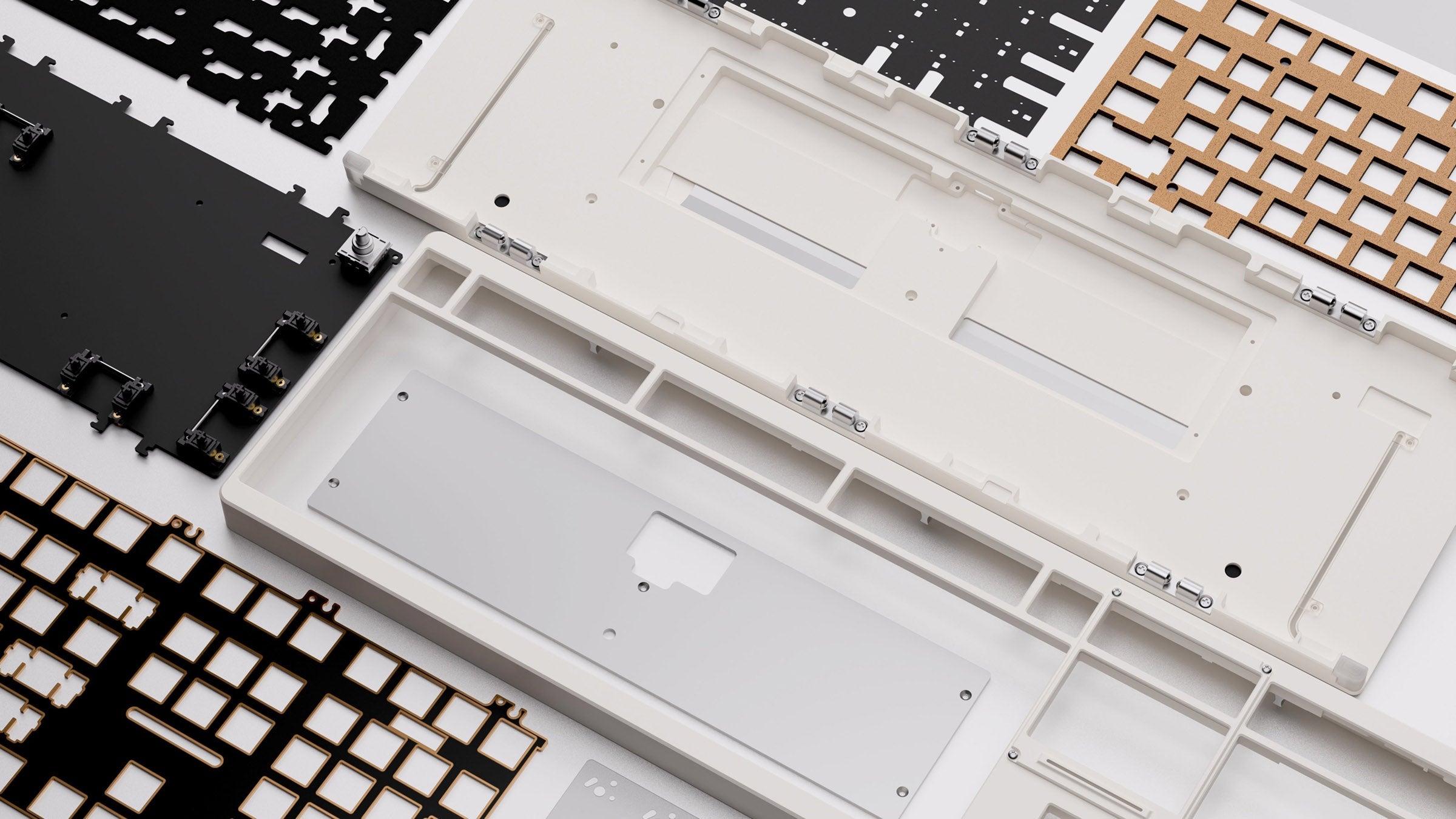 Chilkey ND104 CNC Aluminum Hotswap Wireless RGB Keyboard