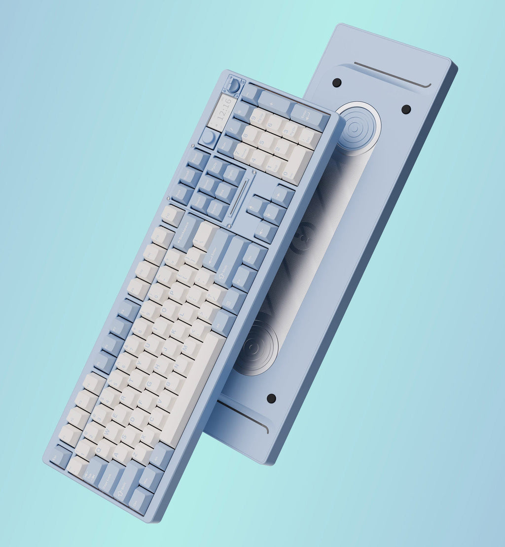 Chilkey ND104 CNC Aluminum Hotswap Wireless RGB Keyboard