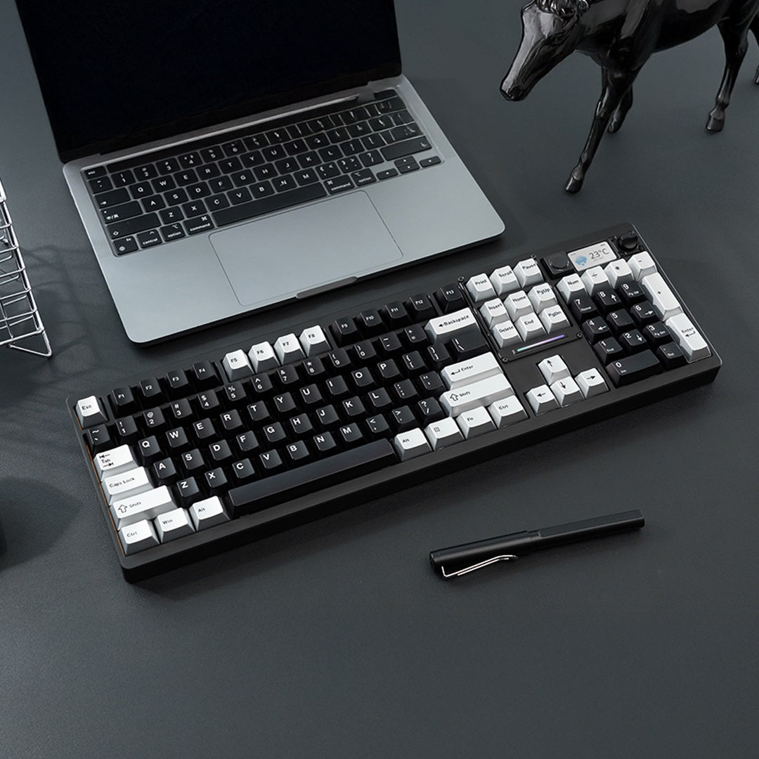 Chilkey ND104 CNC Aluminum Hotswap Wireless RGB Keyboard