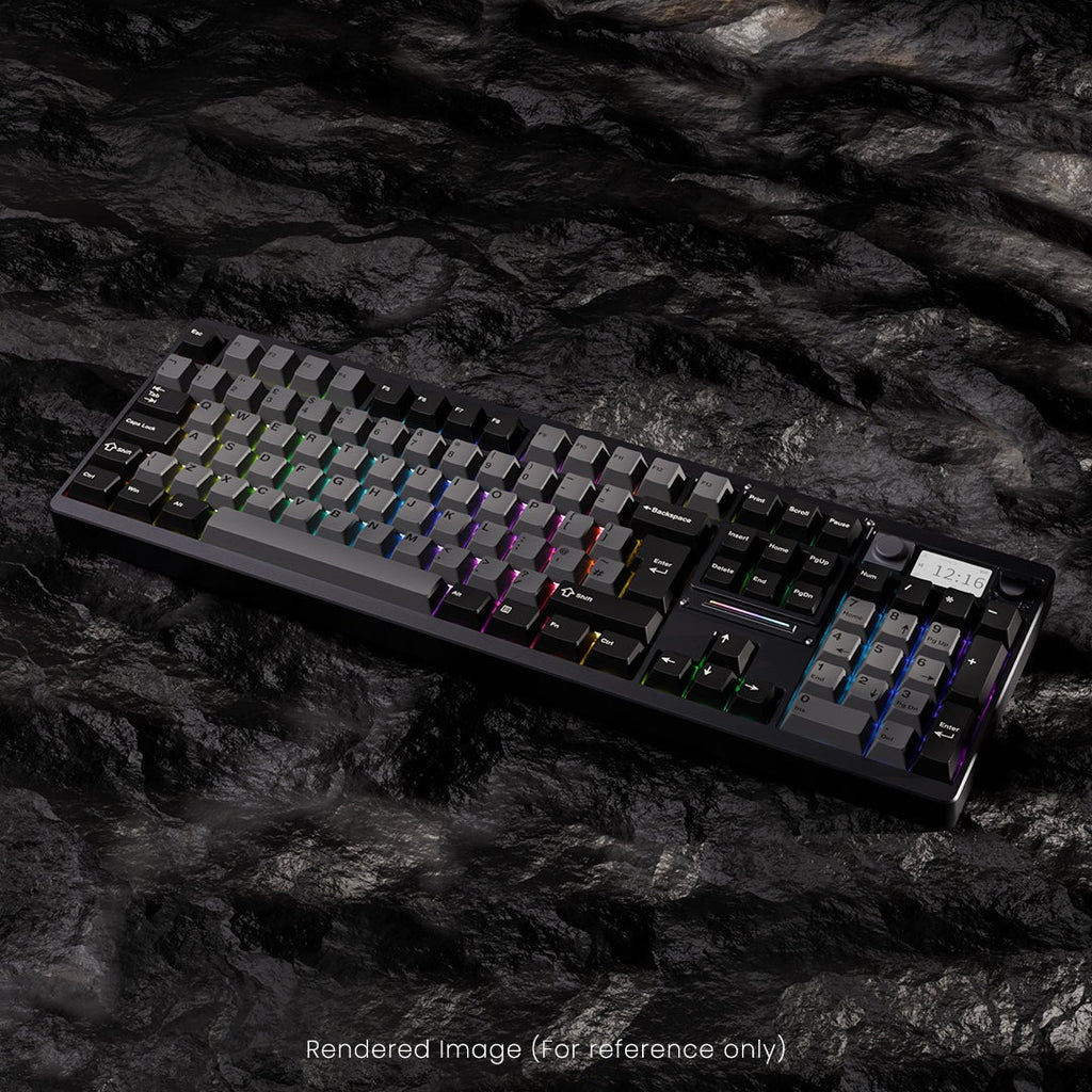 Chilkey ND104 CNC Aluminum Hotswap Wireless RGB Keyboard