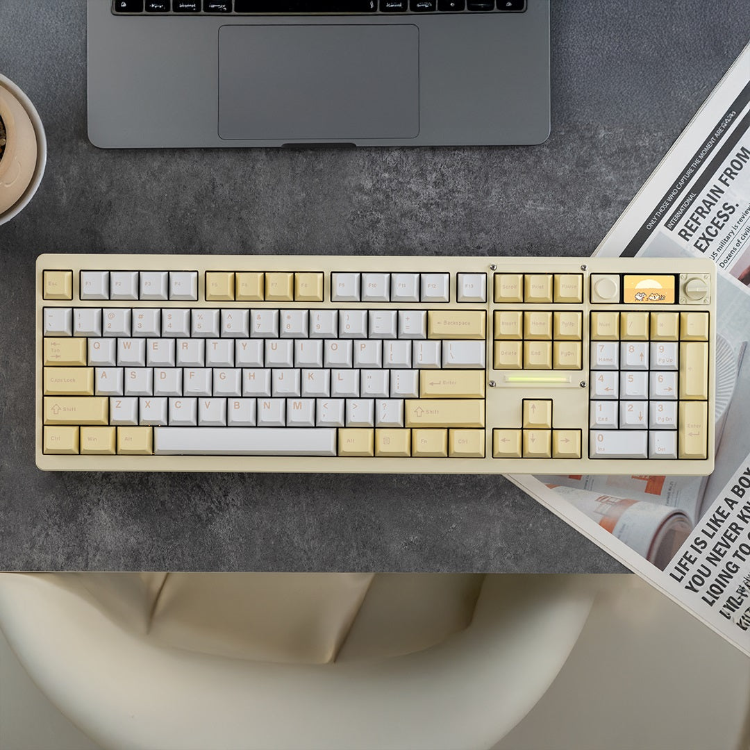 Chilkey ND104 CNC Aluminum Hotswap Wireless RGB Keyboard