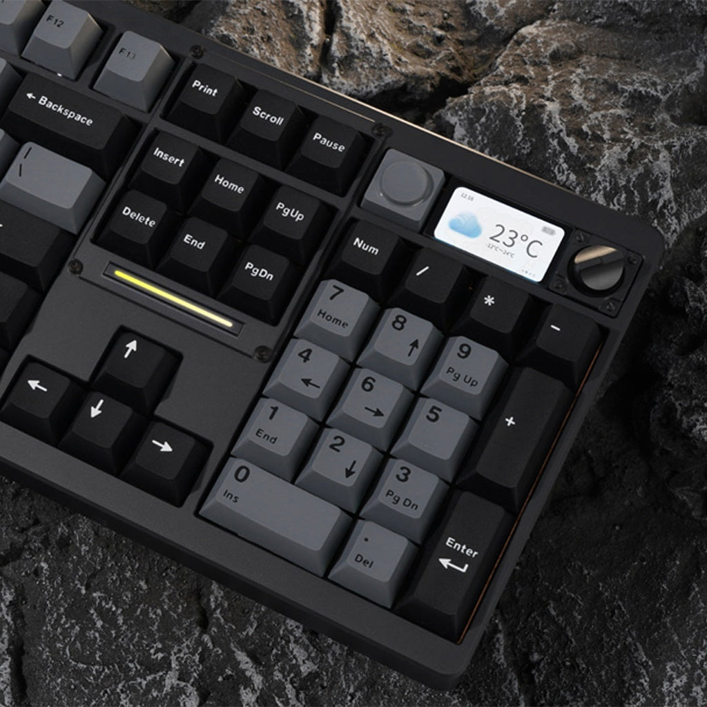 Chilkey ND104 CNC Aluminum Hotswap Wireless RGB Keyboard