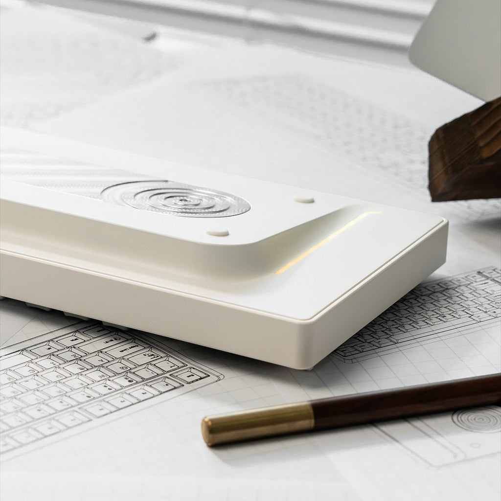 Chilkey ND104 CNC Aluminum Hotswap Wireless RGB Keyboard