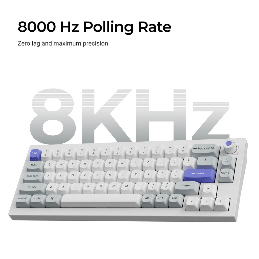 Keychron Q2 HE 8K Aluminum 65% Hotswap RGB Keyboard