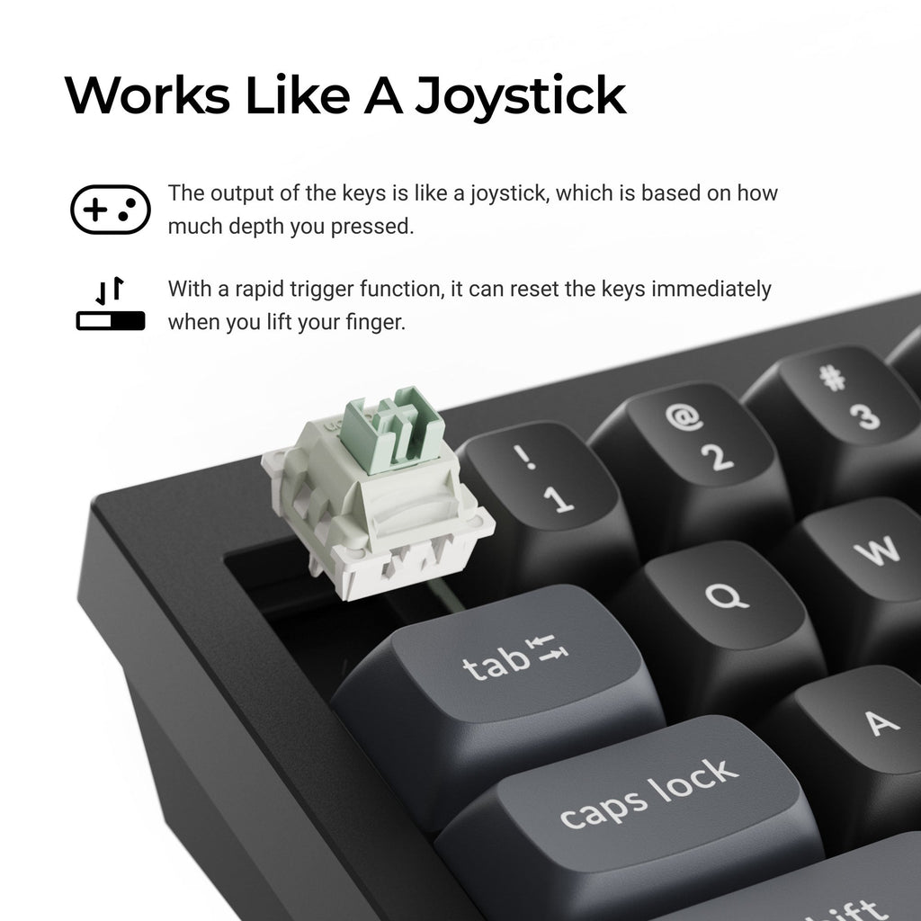 Keychron Q2 HE 8K Aluminum 65% Hotswap RGB Keyboard