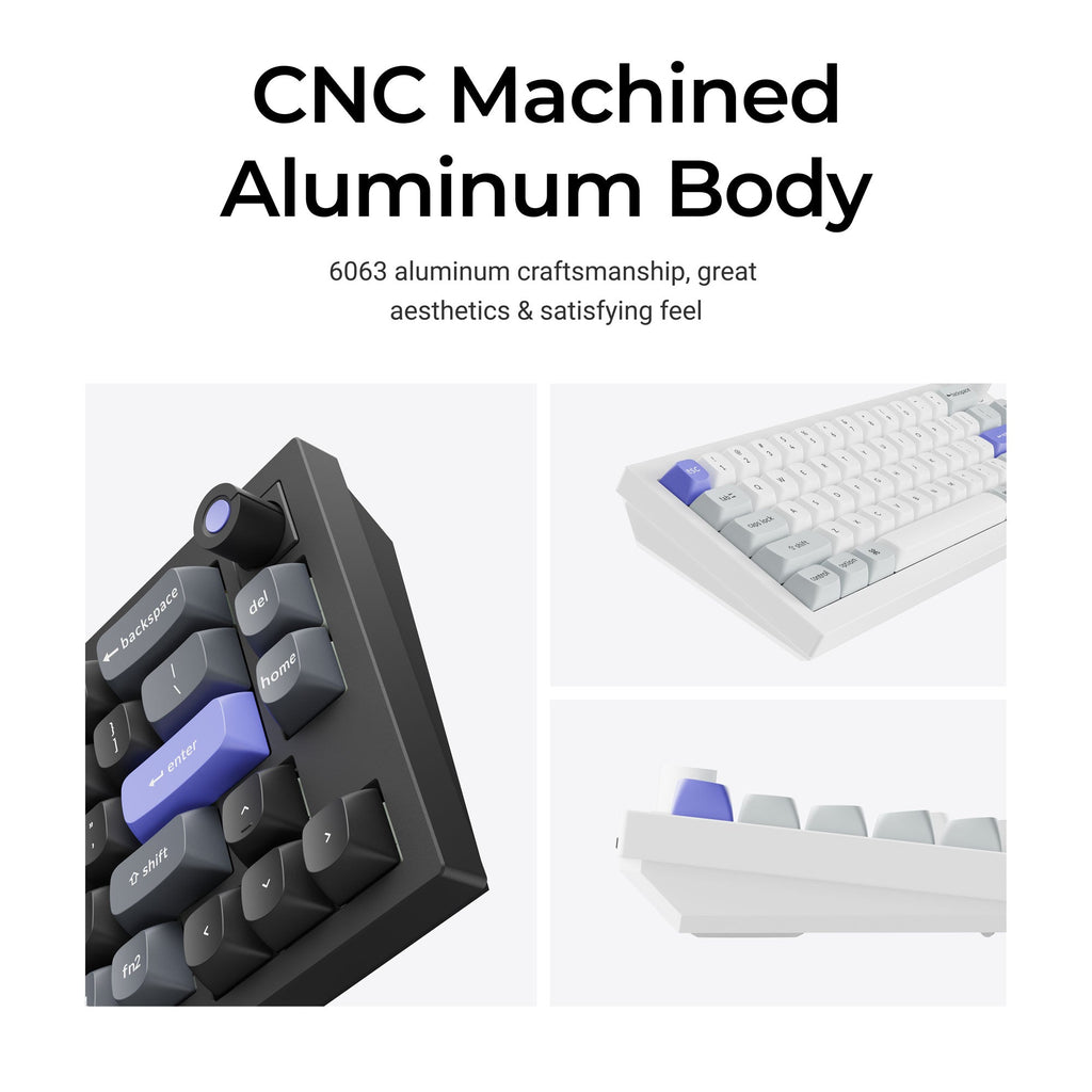Keychron Q2 HE 8K Aluminum 65% Hotswap RGB Keyboard