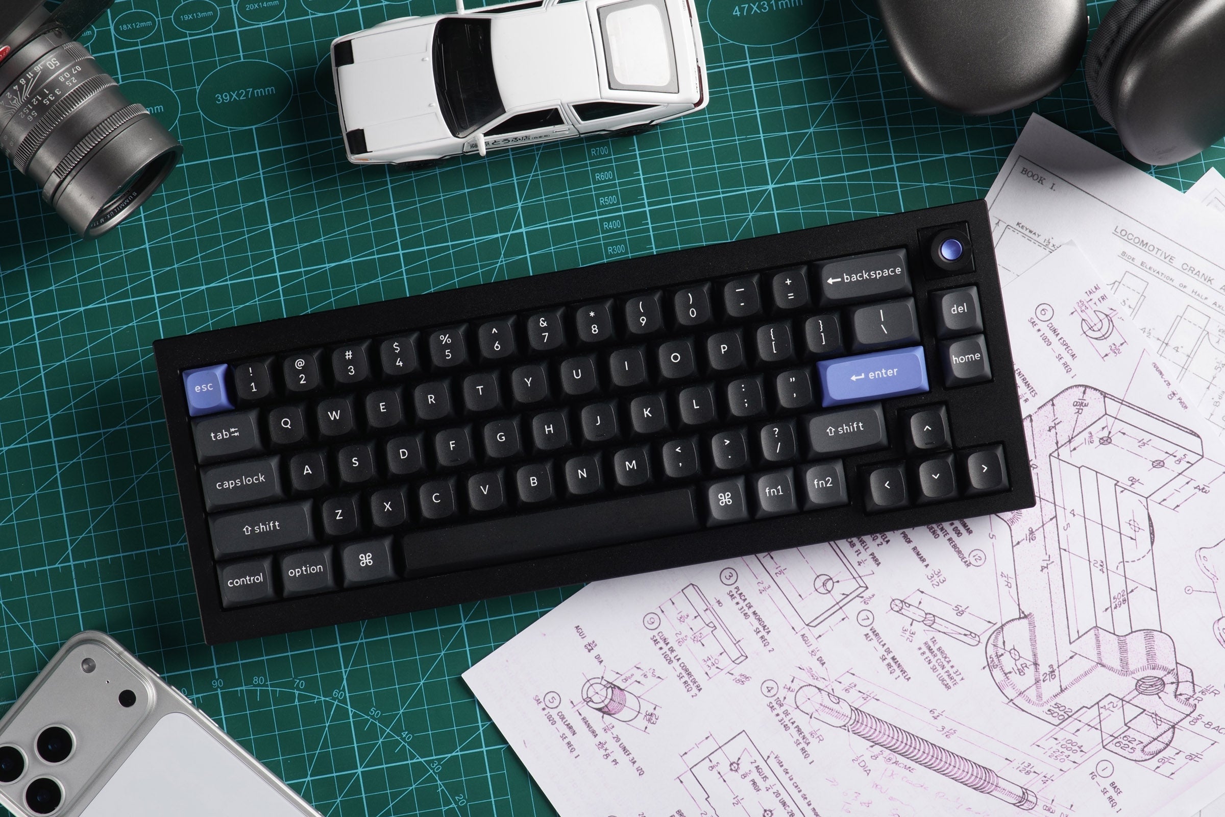 Keychron Q2 HE 8K Aluminum 65% Hotswap RGB Keyboard