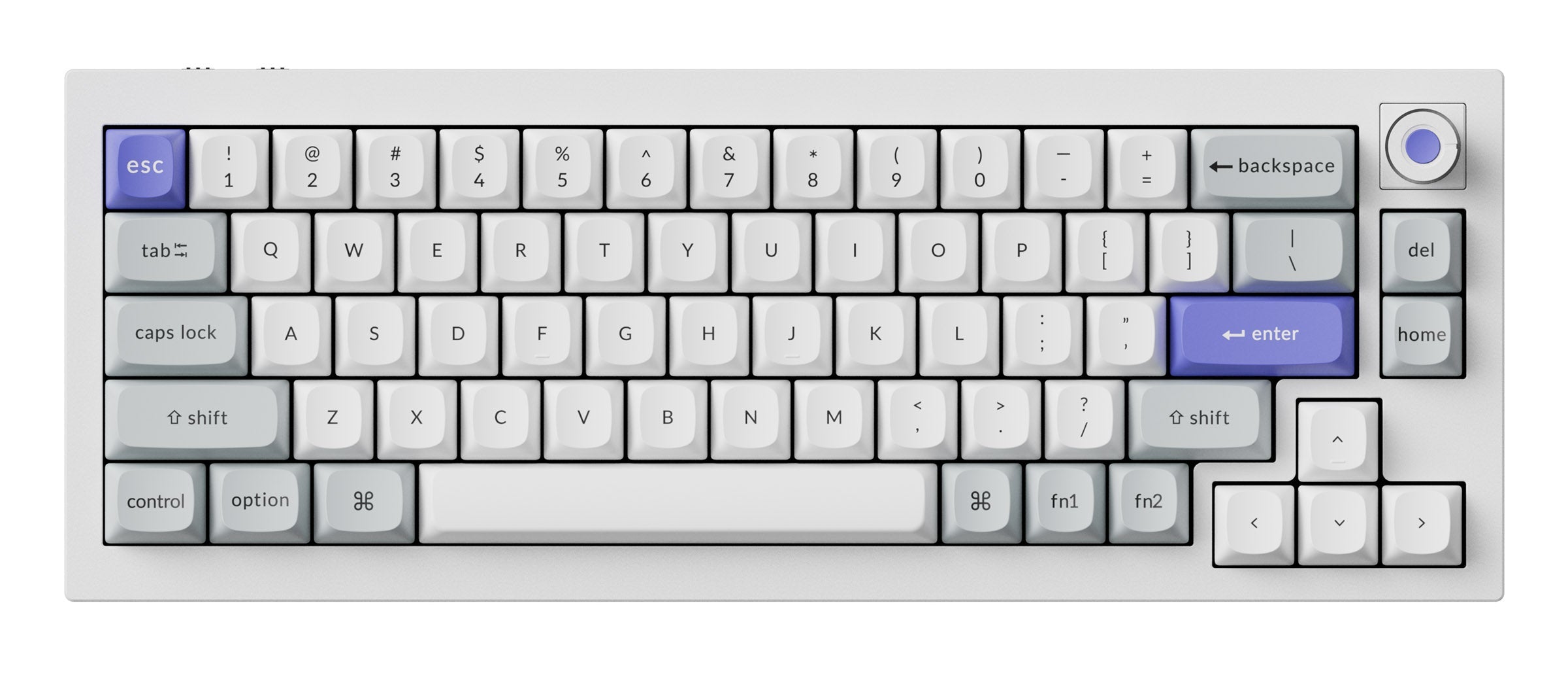 Keychron Q2 HE 8K Aluminum 65% Hotswap RGB Keyboard