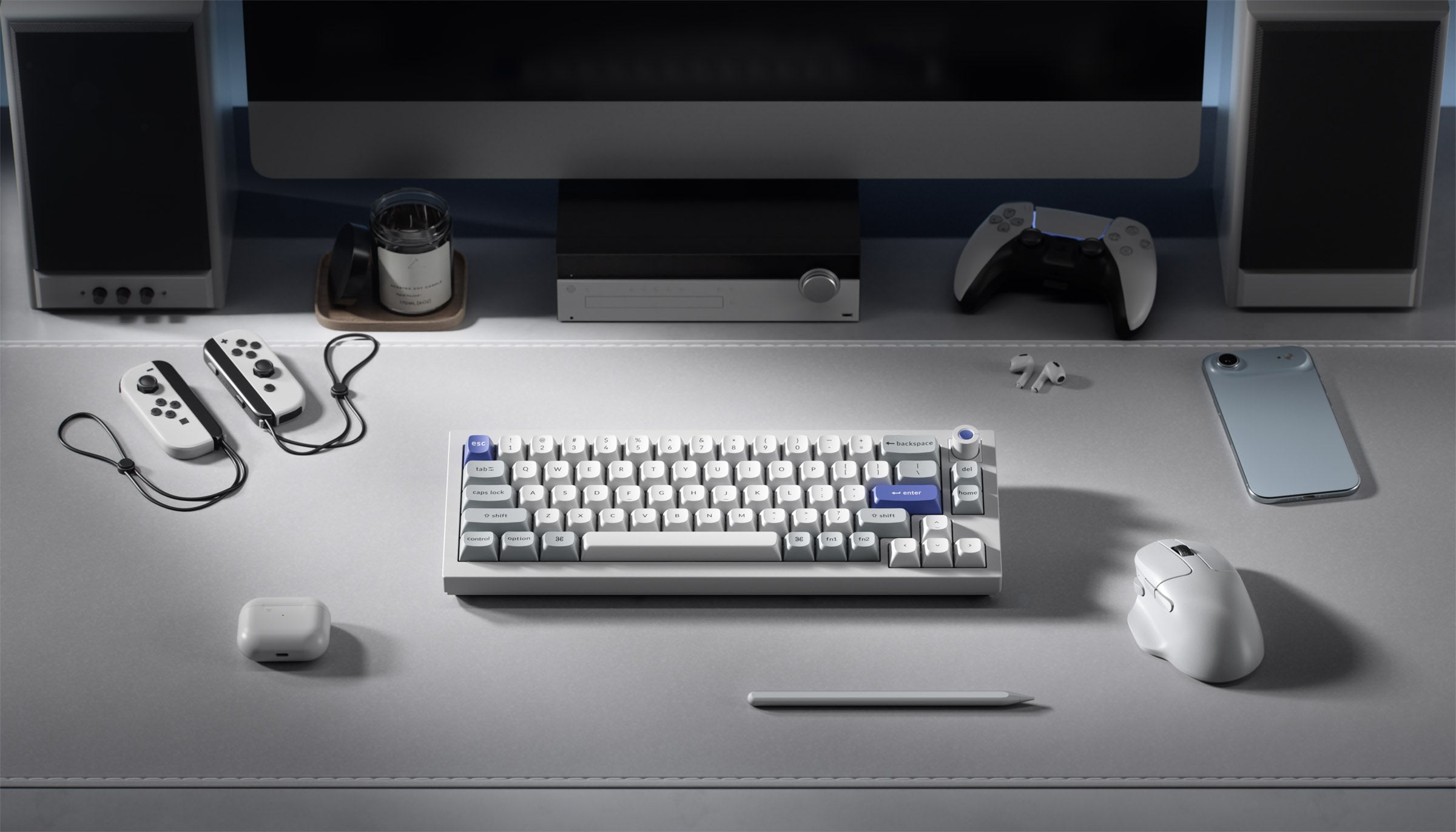 Keychron Q2 HE 8K Aluminum 65% Hotswap RGB Keyboard