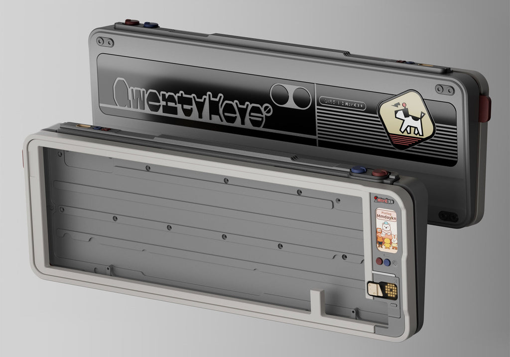 Qwertykeys QK65 Mk3 CNC Aluminum Barebones DIY Keyboard Kit