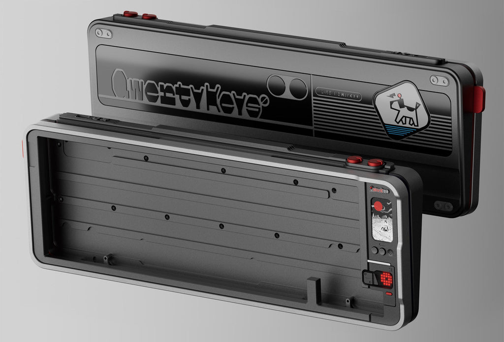 Qwertykeys QK65 Mk3 CNC Aluminum Barebones DIY Keyboard Kit