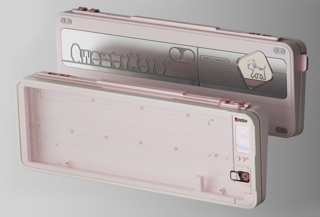 Qwertykeys QK65 Mk3 CNC Aluminum Barebones DIY Keyboard Kit