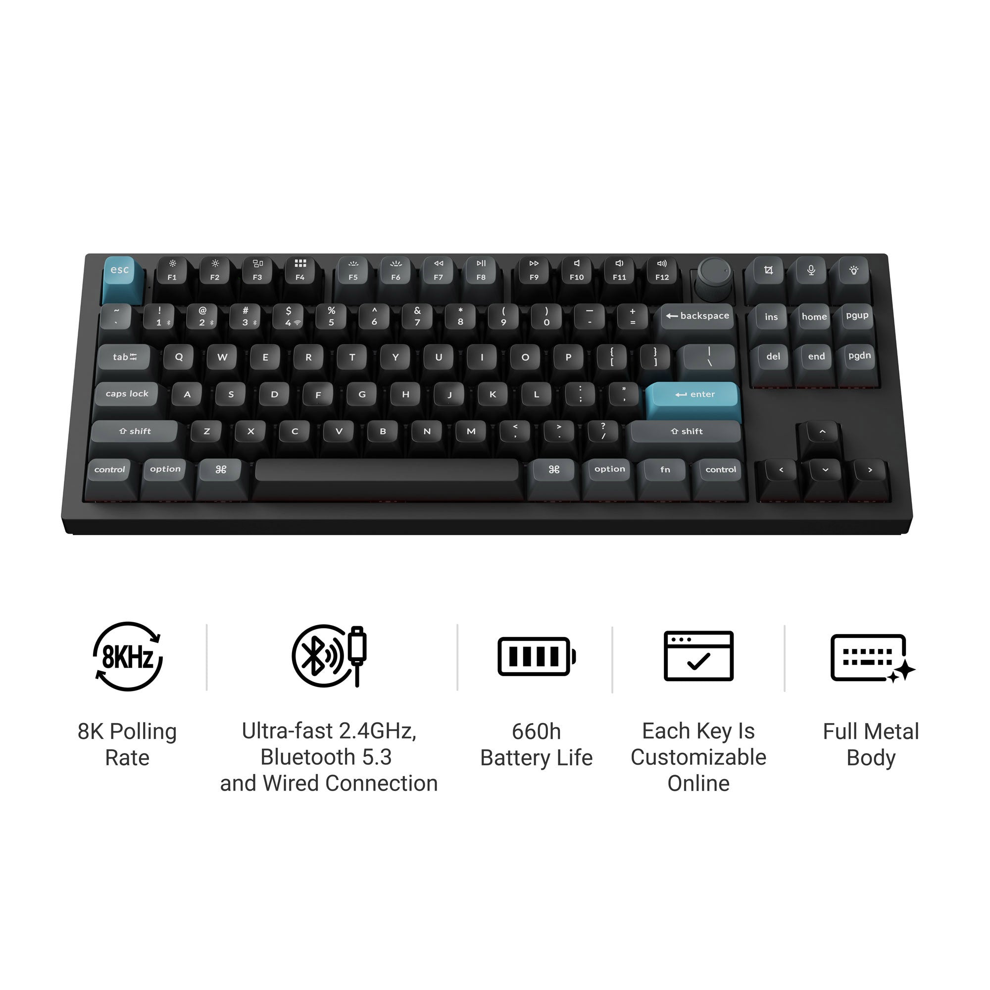 Keychron Q3 Ultra 8K TKL Keyboard