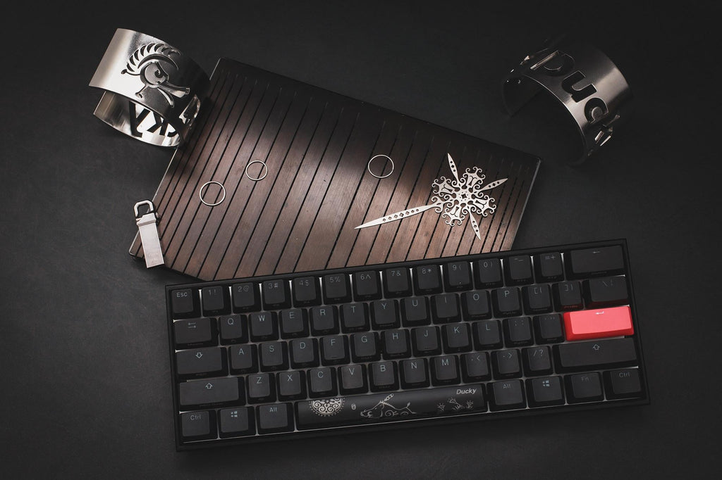 Ducky Mecha Mini v2 RGB LED 60% Double Shot PBT Mechanical Keyboard