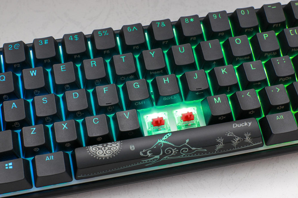 Ducky Mecha Mini v2 RGB LED 60% Double Shot PBT Mechanical Keyboard