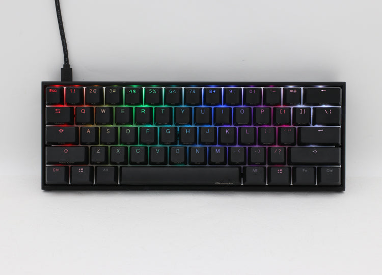 Ducky Mecha Mini v2 RGB LED 60% Double Shot PBT Mechanical Keyboard