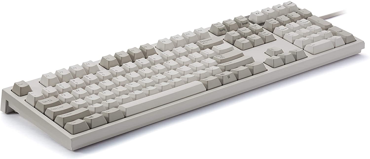 Topre Realforce R2 Limited Edition Ivory Dye Sub PBT Mechanical Keyboard