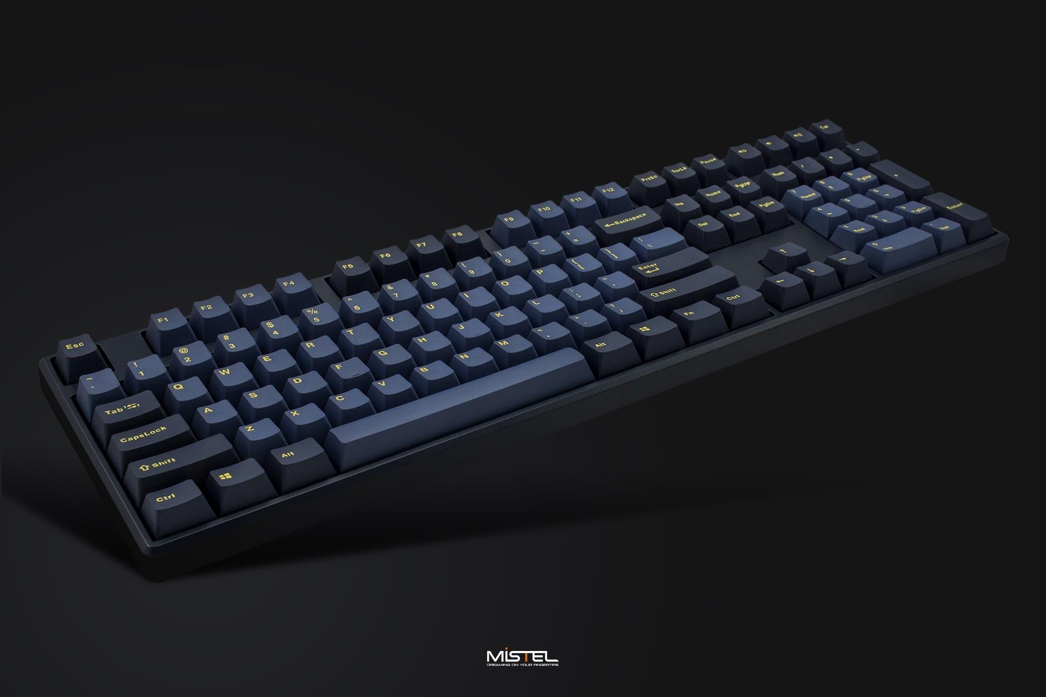 Mistel X8 Glaze Blue Double Shot PBT Mechanical Keyboard