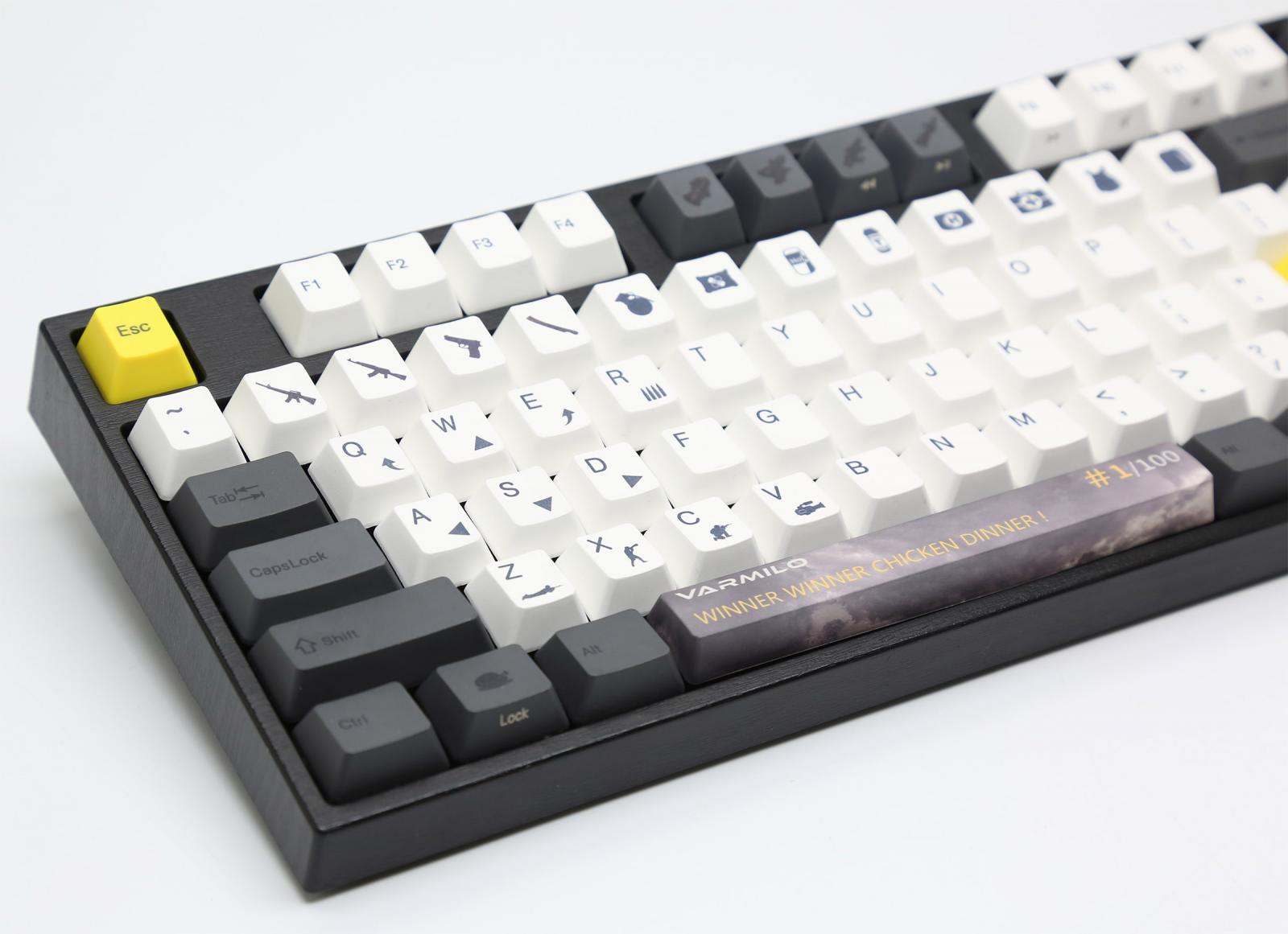 Varmilo VA87M Chicken Dinner TKL Dye Sub PBT Mechanical Keyboard