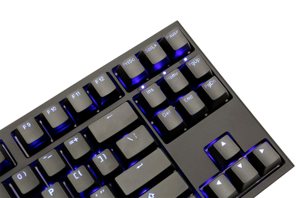 Ducky One 2 TKL Blue LED Double Shot PBT Mechanical Keyboard