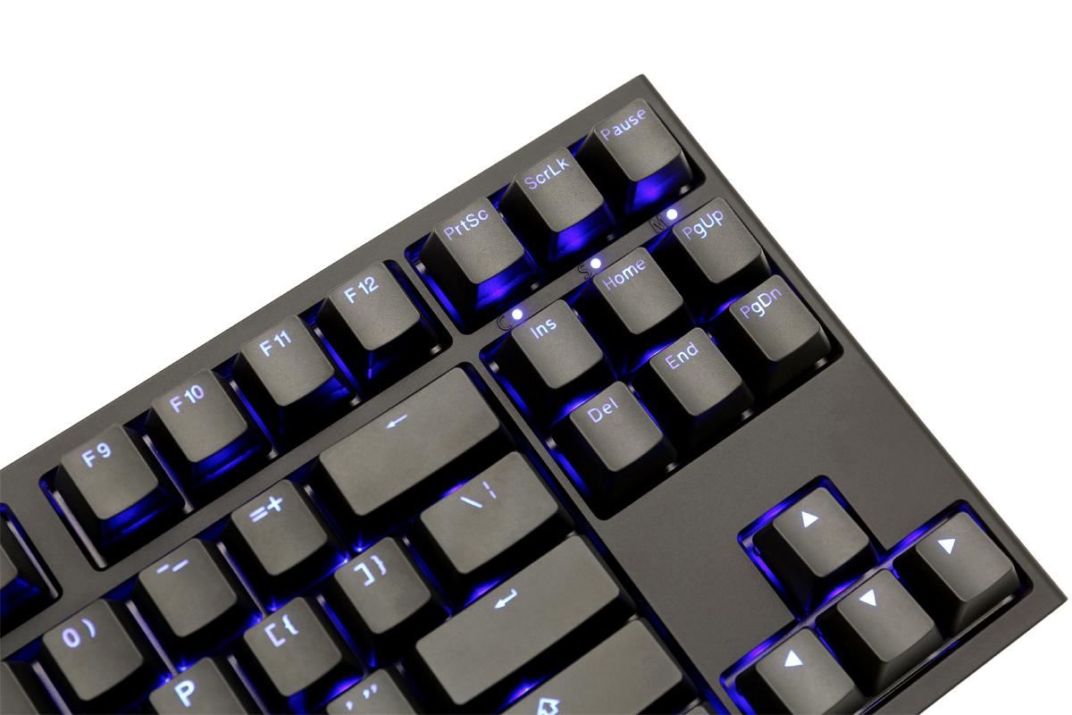 Ducky One 2 TKL Blue LED Double Shot PBT Mechanical Keyboard