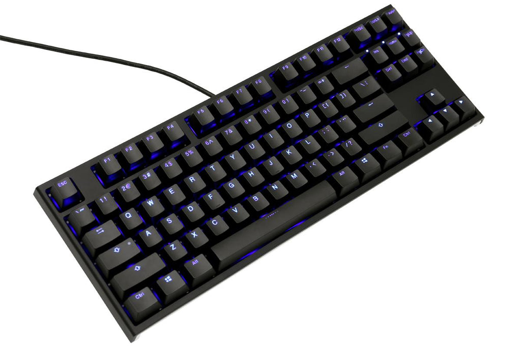 Ducky One 2 TKL Blue LED Double Shot PBT Mechanical Keyboard