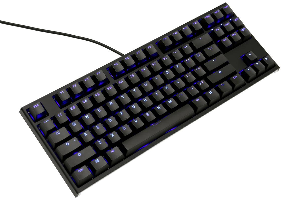 Ducky One 2 TKL Blue LED Double Shot PBT Mechanical Keyboard
