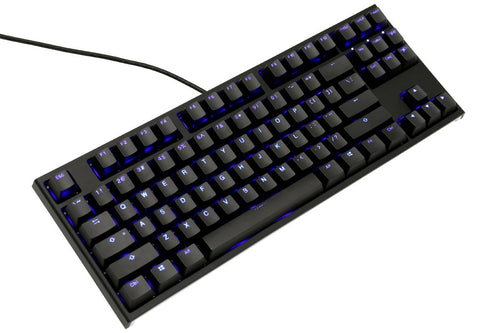 Ducky One 2 TKL Blue LED Double Shot PBT Mechanical Keyboard