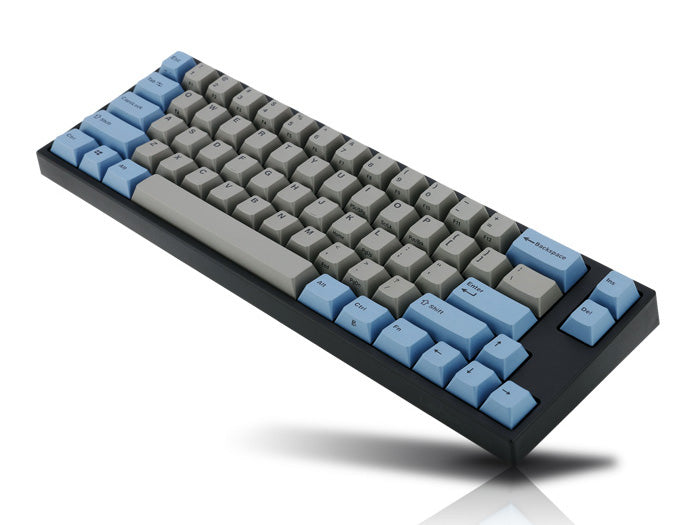 Leopold FC660M Grey/Blue PD 65% Double Shot PBT Mechanical Keyboard