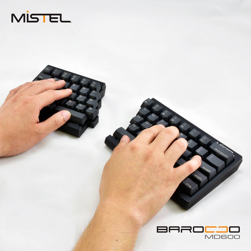 Mistel Barocco Black 60% Split Keyboard