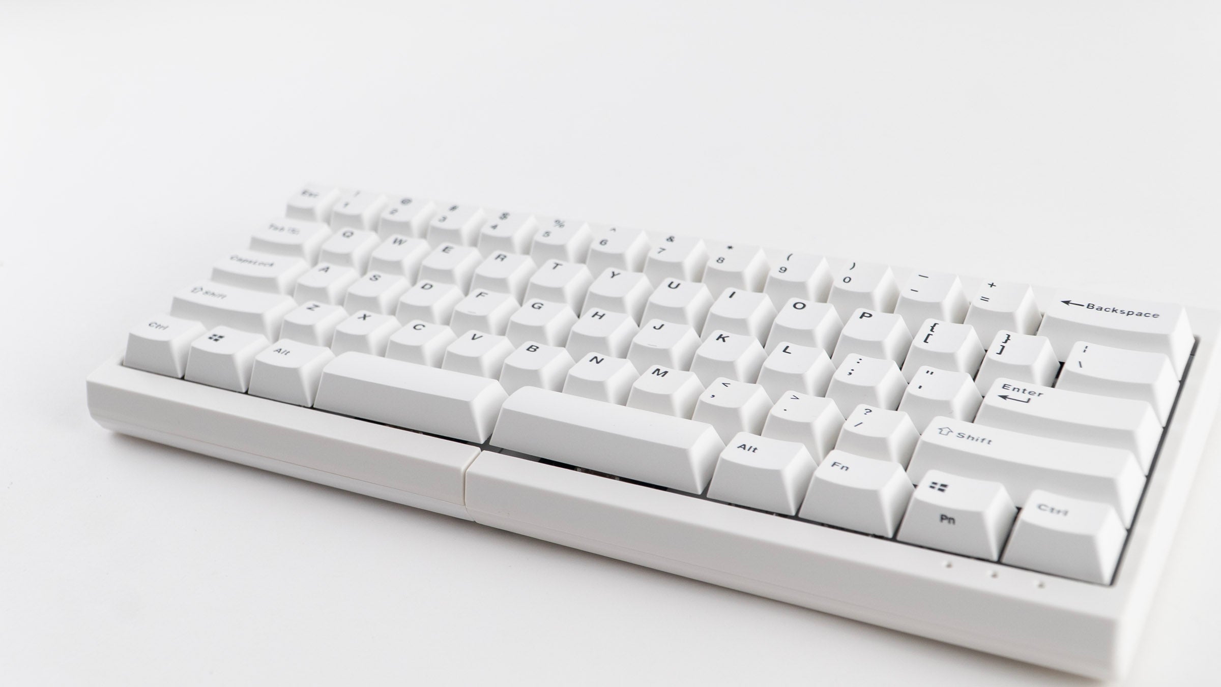 Mistel Barocco White 60% RGB Double Shot PBT Mechanical Keyboard
