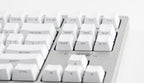 Mistel Sleeker Silver White LED TKL Dye Sub PBT Aluminum Mechanical Keyboard