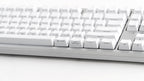 Mistel Sleeker Silver White LED TKL Dye Sub PBT Aluminum Mechanical Keyboard