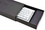 Vortex POK3R Silver LE Black Border RGB LED 60% Double Shot PBT Mechanical Keyboard