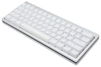 Vortex POK3R Silver LE Black Border RGB LED 60% Double Shot PBT Mechanical Keyboard