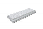 Vortex POK3R Silver LE Frosted White Border RGB LED 60% Double Shot PBT Mechanical Keyboard