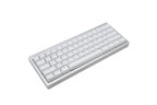 Vortex POK3R Silver LE Frosted White Border RGB LED 60% Double Shot PBT Mechanical Keyboard