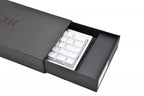 Vortex POK3R Silver LE Frosted White Border RGB LED 60% Double Shot PBT Mechanical Keyboard