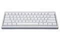 Vortex POK3R Silver LE Blue Border RGB LED 60% Double Shot PBT Mechanical Keyboard