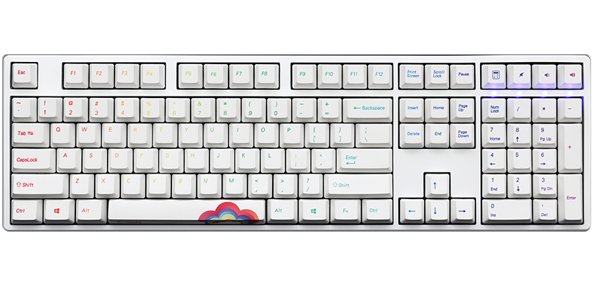 Ducky One Rainbow Dye Sub PBT Mechanical Keyboard