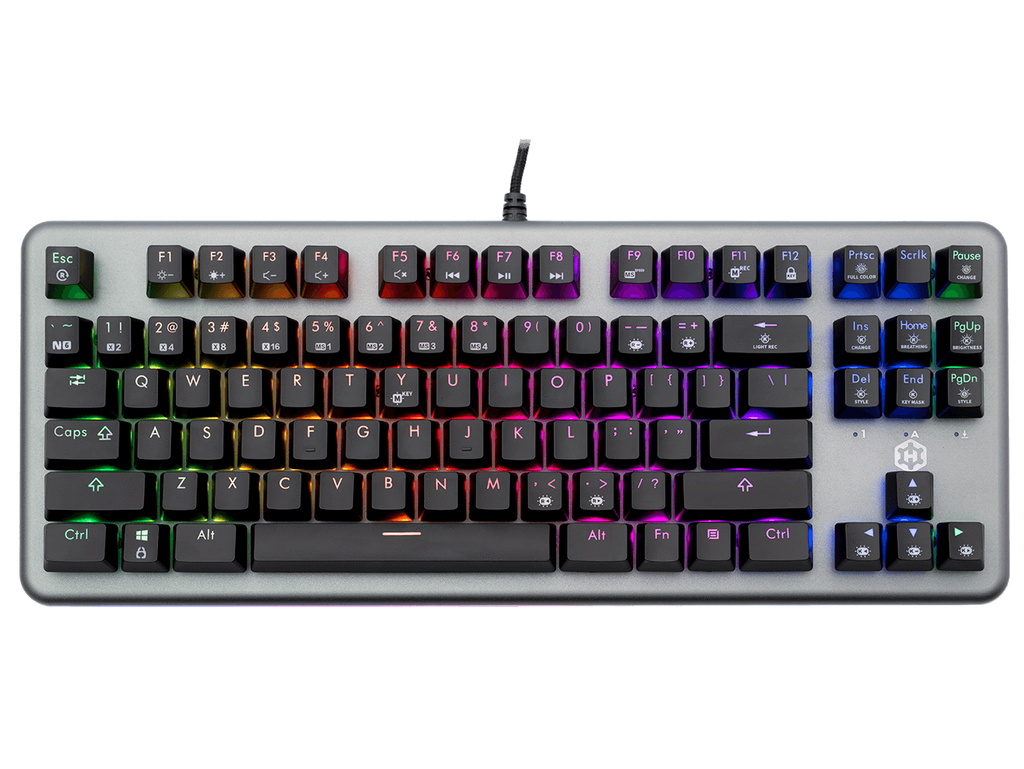 Hexgears Nova Aluminum TKL RGB Laser Etched ABS Mechanical Keyboard