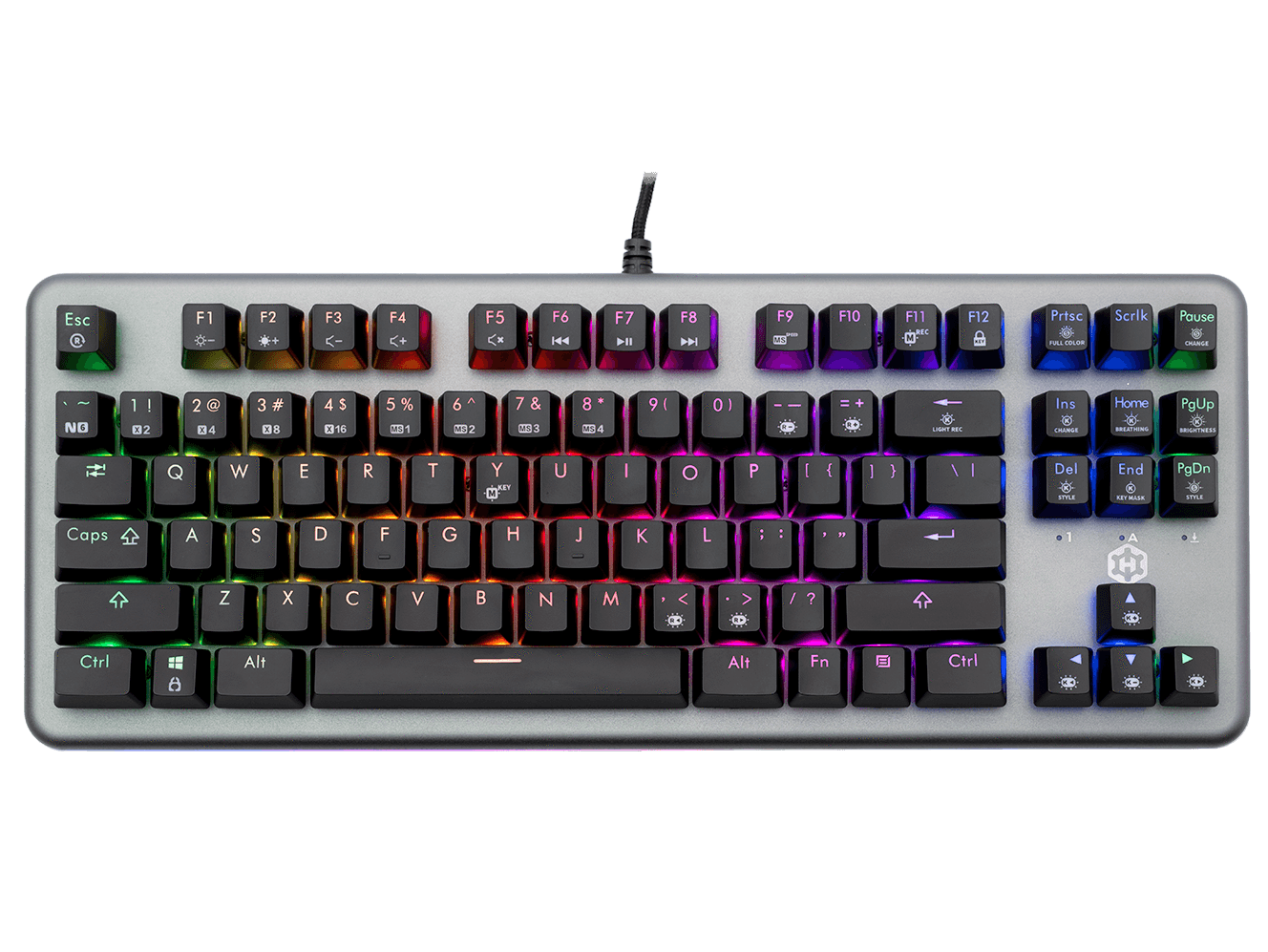 Hexgears Nova Aluminum TKL RGB Laser Etched ABS Mechanical Keyboard
