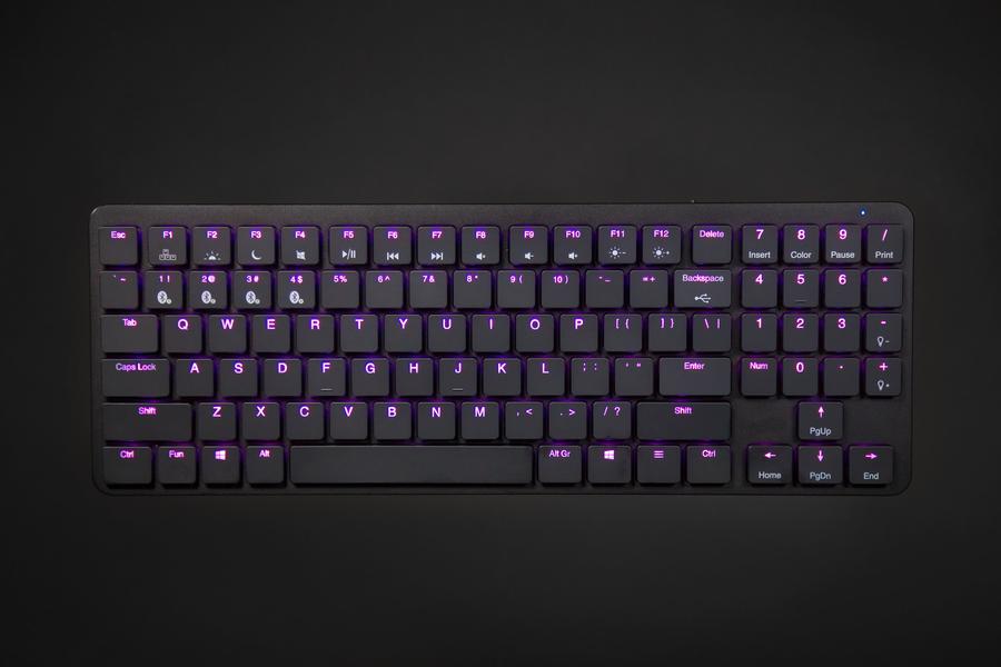Hexgears X-1 Aluminum TKL Bluetooth RGB Low Profile Mechanical Keyboard