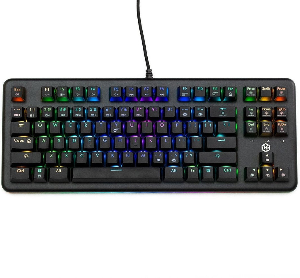 Hexgears Nova Aluminum TKL RGB Laser Etched ABS Mechanical Keyboard