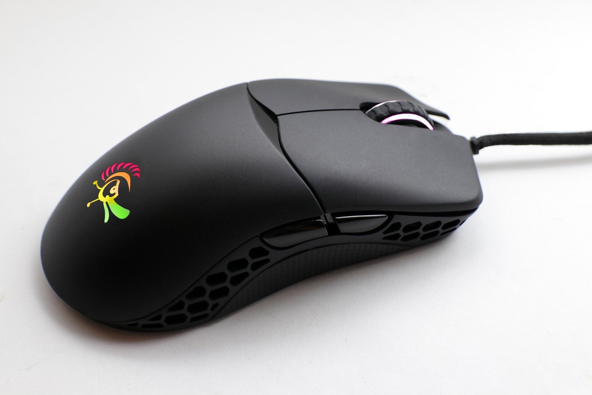 Ducky Feather Mouse 65g SR structure RGB 3389 Sensor Huano Switches