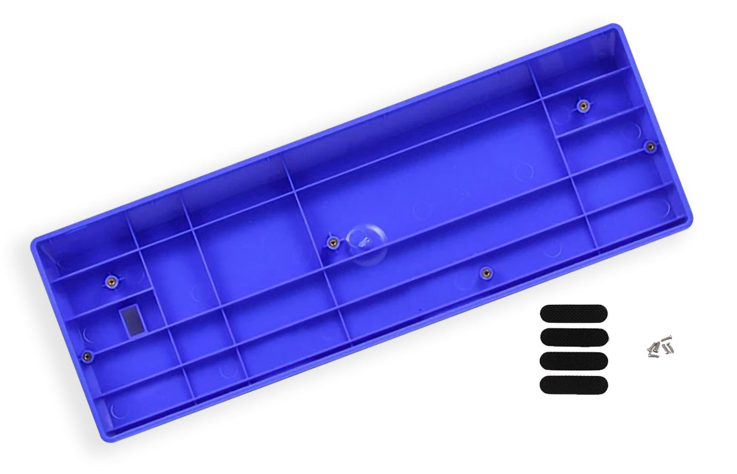 KBDFans 60% Plastic Mechanical Case Dark Blue