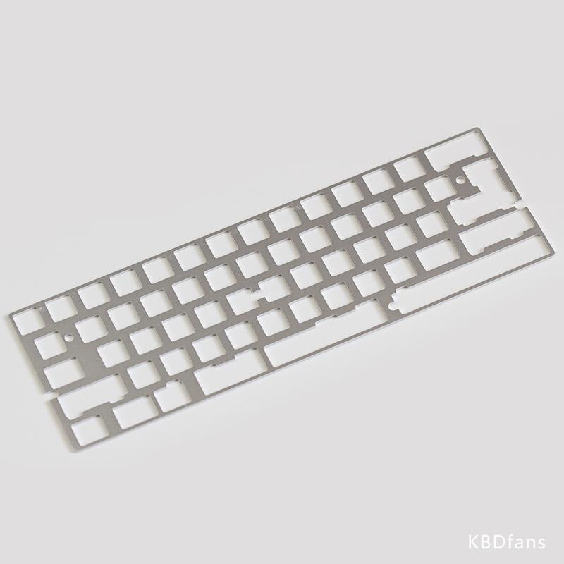 KBDFans DZ60 ANSI CNC Aluminum Plate- 2u Left Shift