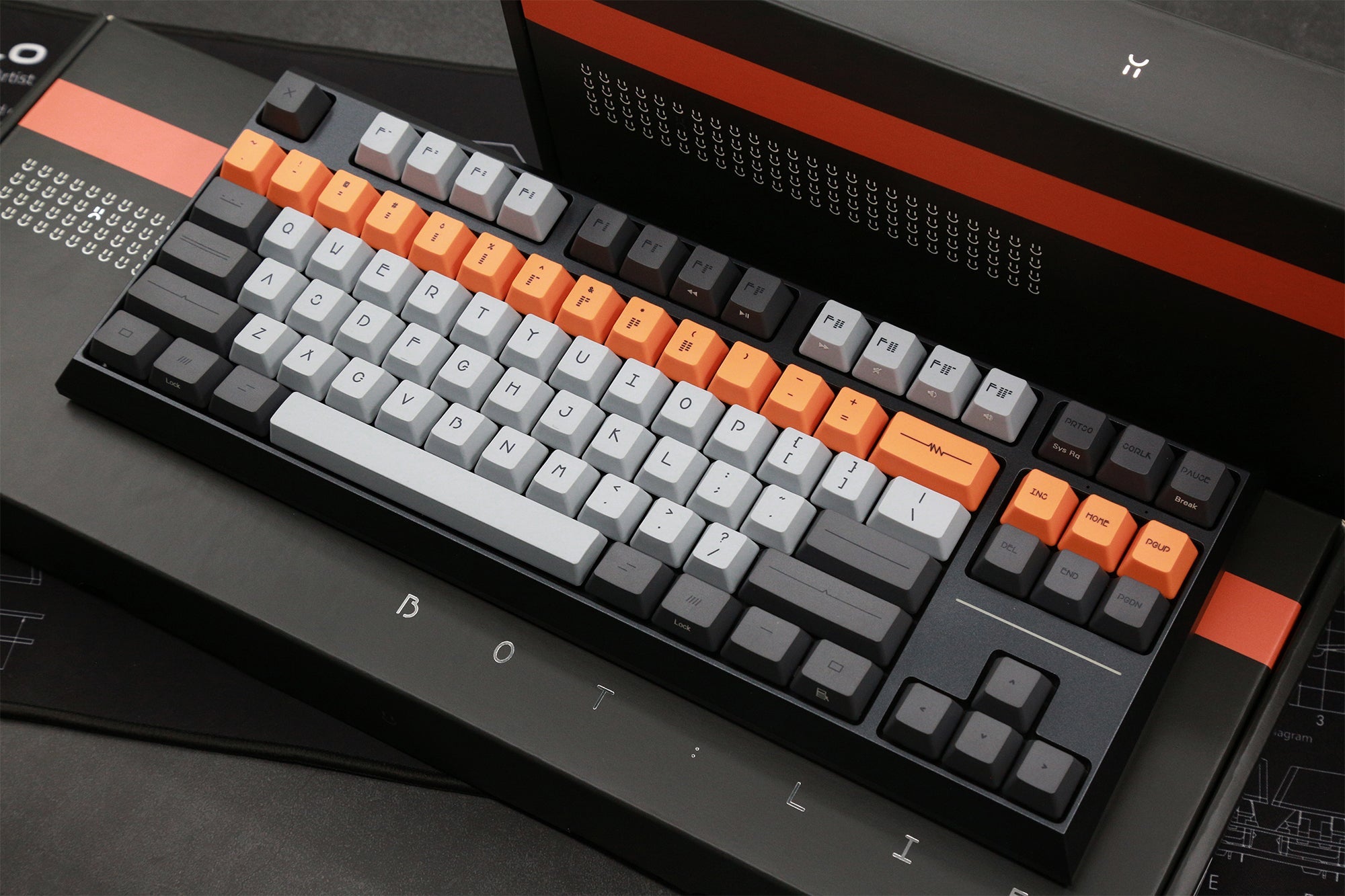 Varmilo Cliff Bot Lie TKL Triple Mode Bluetooth / Wireless Mechanical Keyboard