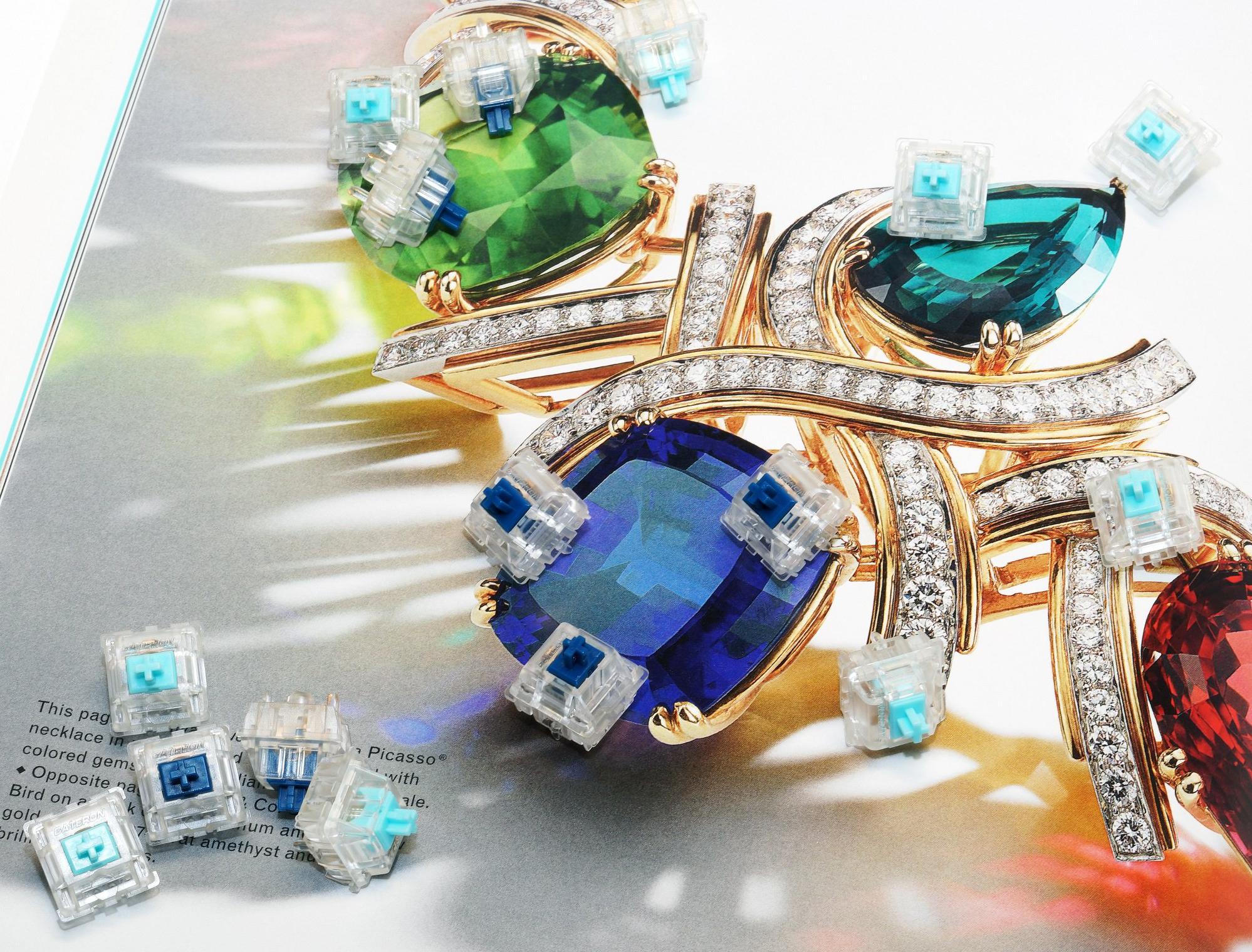 Zeal PC Blue Zilents V2 Silent Tactile Switch